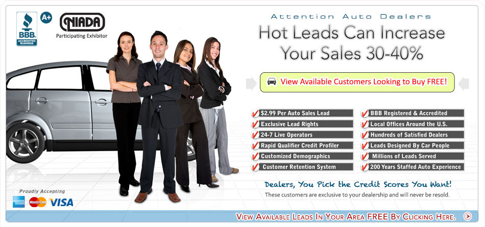 Auto Leads for Auto Dealers